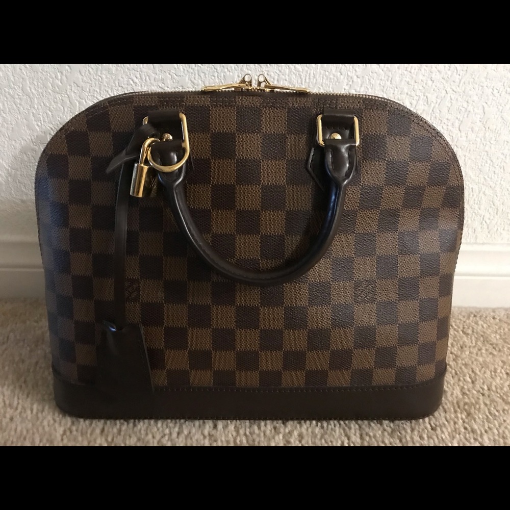 SOLD❌ Louis Vuitton Alma PM Damier Ebene Purse